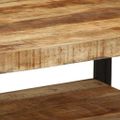 vidaXL konferenčný stolík 70x50x38 cm masívne hrubé drevo mango