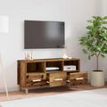 vidaXL TV skrinka 102 x 36 x 50 cm Staré drevo Kompozitné drevo