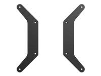 Compulocks - Upevňovací komponent (doska adaptéra VESA) - pre LED display - 100x100 to 200x200 - vysoko kvalitný hliník - čierna - veľkosť obrazovky: až do 32"