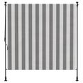 vidaXL Vonkajšia roleta Antracitová a biela 200 x 270 cm