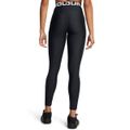 Dámske legíny HeatGear Rib Legging Black - Under Armour, veľkosť L, veľkosť oblečenia L