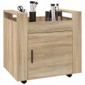 vidaXL Stolový vozík dub sonoma 60x45x60 cm spracované drevo