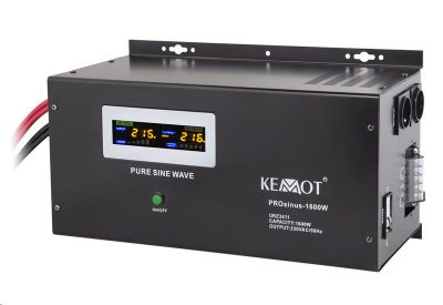 Zdroj záložný KEMOT PROsinus URZ3411 1600W 12V nástenný