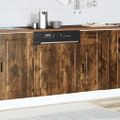 vidaXL Panel umývačky riadu Porto tmavý dub 60x1,5x57 cm kompozitné drevo