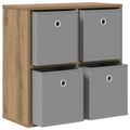 vidaXL Servírovacia skriňa Remeselný dub 59,5 x 27 x 57 cm