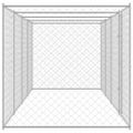 vidaXL Klietka pre psa Strieborná 800 x 200 x 200 cm Pozinkovaná oceľ