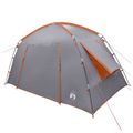 vidaXL Stan chata Šedá a oranžová 300 x 210 x 156 cm Polyester