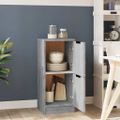 vidaXL Komoda sivý dub sonoma 30x30x70 cm spracované drevo