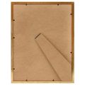vidaXL Fotorámiky na stôl, koláž 5 ks, zlaté 13x18 cm, MDF