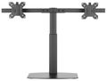 Neomounts FPMA-D865DBLACK /Držák displeje/na stůl/10-27"/stojan/VESA 100X100/nosn.2x6kg/2 displeje/černý Stojan, VESA, stolní, pro 2 ploché monitory, úhloprícka 10"-27", náklon 40°, otácení 20°, rotace 360°, nosnost 12kg, cerný