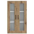vidaXL Dvierka na umývačku Kalmar Remeselný dub 60 x 31 x 100 cm