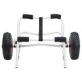 vidaXL Vozík na kajak skladací 45 kg hliník