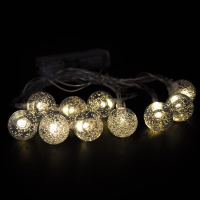 Vianočné LED svetlá, teplá biela