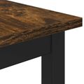 vidaXL Jedálenské stoly 110 x 110 x 75 cm Kompozitné drevo Dymový dub