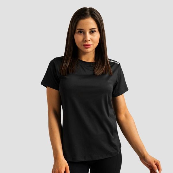 Dámske športové tričko Limitless Black - GymBeam, veľkosť S, veľkosť oblečenia S