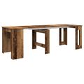 vidaXL Jedálenský stôl 240 x 85 x 75 cm Kompozitné drevo Staré drevo