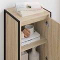 vidaXL Servírovacia skriňa Sonoma 43 x 36 x 75,5 cm Kompozitné drevo