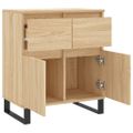 vidaXL Komoda dub sonoma 60x35x70 cm spracované drevo