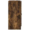 vidaXL Kúpeľňová skrinka pod umývadlo Dymový dub 78,5 x 37,5 x 81 cm