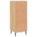 vidaXL Komoda dub sonoma 34,5x34x90 cm spracované drevo