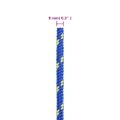 vidaXL Lodné lano modré 8 mm 50 m polypropylén