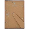 vidaXL Fotorámiky na stenu alebo stôl 5 ks bronzové 15x21 cm MDF