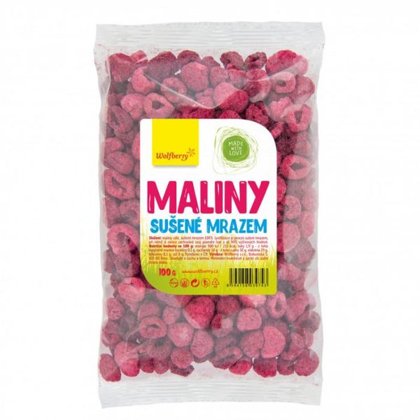 Lyofilizované maliny - Wolfberry, 100 g
