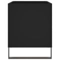 vidaXL Skrinka na platne čierna 74,5x38x48 cm kompozitné drevo