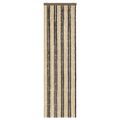 vidaXL Záves proti hmyzu z chenille Tmavohnedá a béžová 56 x 200 cm