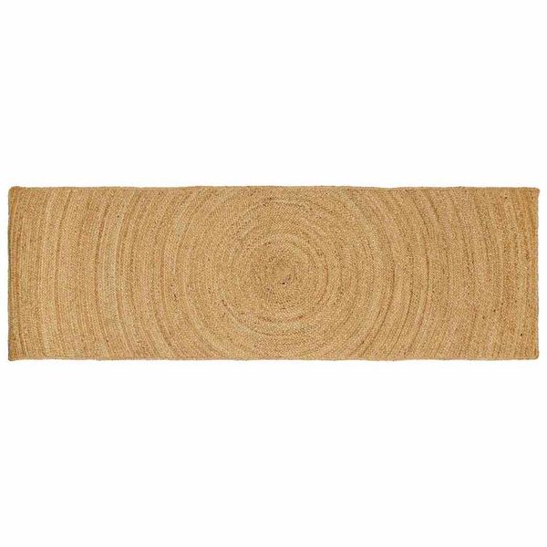 vidaXL Kusové koberce Prírodná 60 x 250 cm Juta