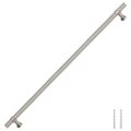 vidaXL Rukoväte na skrinku 5 ks strieborné 320 mm nehrdzavejúca oceľ