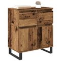 vidaXL Servírovacia skriňa Staré drevo 60 x 35 x 70 cm