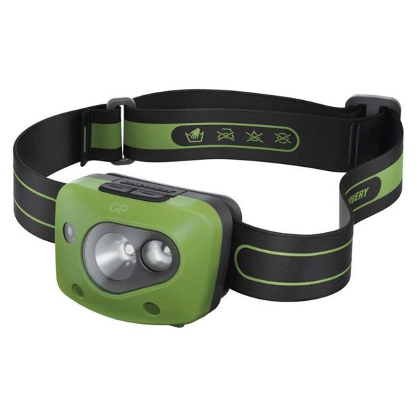 LED čelovka GP Discovery CH43, 150 lm