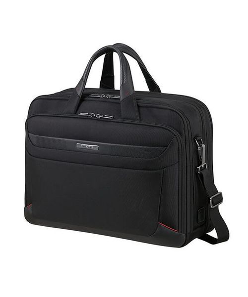 Samsonite PRO-DLX 6 Bailhandle 17.3'' EXP Black