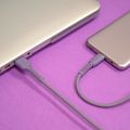 Kábel Maxlife MXUC-04 USB - USB-C 1,0 m 3A fialový