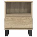 vidaXL Nočné stolíky 2 ks dub sonoma 40x35x50 cm kompozitné drevo