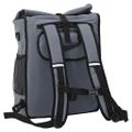 vidaXL Cyklistická taška Sivá 33 x 16 x 60 cm Polyester