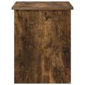 vidaXL Úložná truhlica Dymový dub 80 x 40 x 50 cm Kompozitné drevo