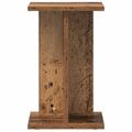 vidaXL Stojan na rastliny 2 ks Staré drevo 25 x 25,5 x 40,5 cm