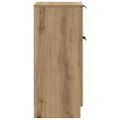 vidaXL Komoda dub artisan 30x30x70 cm spracované drevo