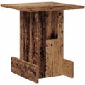 vidaXL Koncový stôl Staré drevo 35,5 x 35 x 40 cm Kompozitné drevo