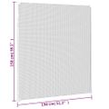 vidaXL Magnetická okenná sieťka proti hmyzu antracitová 130x150 cm