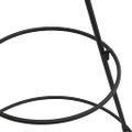 vidaXL Kovový vianočný dekoratívny stromček čierny 90 cm