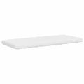 vidaXL Penový matrac biely 100x220 cm 7 zón tvrdosť 20 ILD