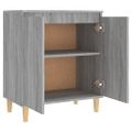 vidaXL Komoda sivý dub sonoma 60x35x70 cm spracované drevo