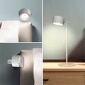 LED stolná lampa Solight WO68-W nabíjacia s klipom
