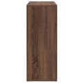 vidaXL Komoda hnedý dub 60x30x75 cm spracované drevo