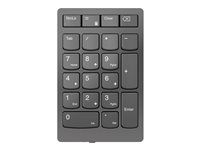 Klávesnica - bezdrôtová - 2,4 GHz - klávesový spínač: Scissor-Key - búrkovo sivá - maloobchod - pre ThinkPad T16 Gen 4 21QN