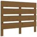 vidaXL Posteľný rám medový 75x190 cm borovicový masív malé jednolôžko