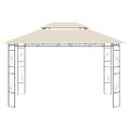 vidaXL Altánok 4x3x2,7 m krémový 160 g/m²